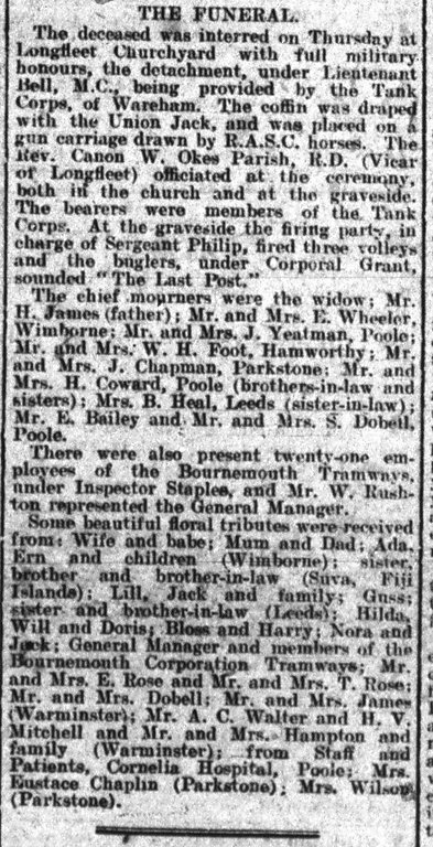 James, Private Howard Edwin Harry