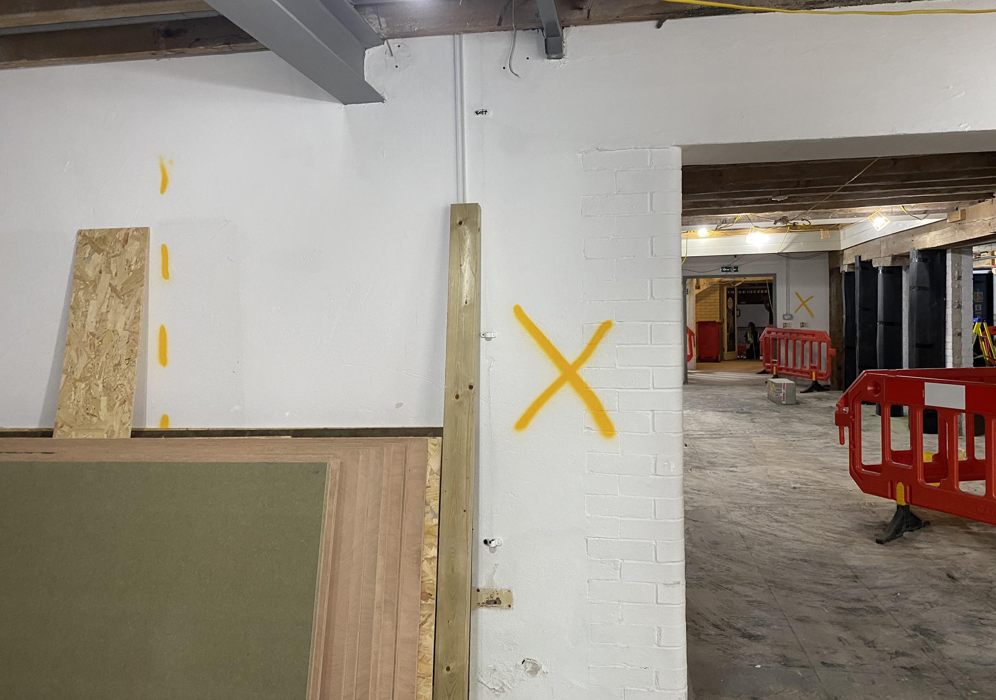 Ground Floor entrance to be widened into Harbour Life Gallery, Poole Museum Dorset