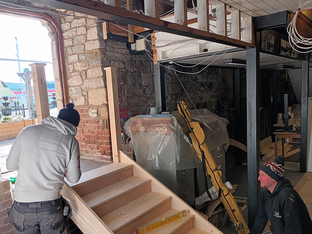 New staircase being added to Poole Museum